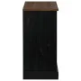 Aparador HALDEN con puerta corredera negro 80x40x80 cm von , Sideboards - Ref: Foro24-4018424, Preis: 214,07 €, Rabatt: %