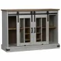 Aparador HALDEN 2 puertas correderas blanco 112x40x80 cm by , Sideboards - Ref: Foro24-4018426, Price: 278,18 €, Discount: %