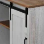 Aparador HALDEN con puerta corredera blanco 80x40x80 cm de , Aparadores - Ref: Foro24-4018418, Precio: 202,66 €, Descuento: %