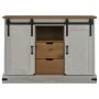 Aparador HALDEN 2 puertas correderas blanco 112x40x80 cm by , Sideboards - Ref: Foro24-4018430, Price: 304,73 €, Discount: %
