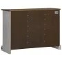 Aparador HALDEN 2 puertas correderas blanco 112x40x80 cm by , Sideboards - Ref: Foro24-4018430, Price: 304,73 €, Discount: %
