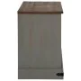 Mueble de TV HALDEN con puerta corredera gris 110x40x60 cm by , TV Furniture - Ref: Foro24-4018411, Price: 209,52 €, Discount: %