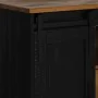 Aparador HALDEN 2 puertas correderas negro 112x40x80 cm by , Sideboards - Ref: Foro24-4018432, Price: 274,59 €, Discount: %