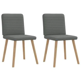 Sillas de comedor 2 unidades tela gris oscuro von , Essstühle - Ref: Foro24-4101145, Preis: 104,06 €, Rabatt: %