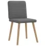 Sillas de comedor 2 unidades tela gris oscuro by , dining chairs - Ref: Foro24-4101145, Price: 104,06 €, Discount: %