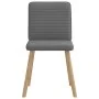 Sillas de comedor 2 unidades tela gris oscuro by , dining chairs - Ref: Foro24-4101145, Price: 104,06 €, Discount: %