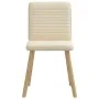 Sillas de comedor 2 unidades tela color crema von , Essstühle - Ref: Foro24-4101151, Preis: 103,24 €, Rabatt: %