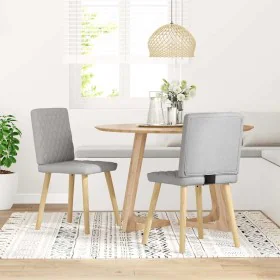 Sillas de comedor 2 uds tela gris nube von , Essstühle - Ref: Foro24-4101130, Preis: 103,64 €, Rabatt: %
