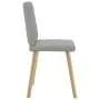 Sillas de comedor 2 uds tela gris nube de , Sillas de comedor - Ref: Foro24-4101130, Precio: 103,64 €, Descuento: %