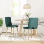 Sillas de comedor 2 unidades tela verde oscuro von , Essstühle - Ref: Foro24-4101126, Preis: 104,17 €, Rabatt: %
