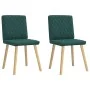Sillas de comedor 2 unidades tela verde oscuro von , Essstühle - Ref: Foro24-4101126, Preis: 104,17 €, Rabatt: %