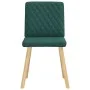 Sillas de comedor 2 unidades tela verde oscuro von , Essstühle - Ref: Foro24-4101126, Preis: 104,17 €, Rabatt: %