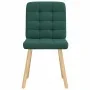 Sillas de comedor 2 unidades tela verde oscuro von , Essstühle - Ref: Foro24-4101096, Preis: 105,85 €, Rabatt: %