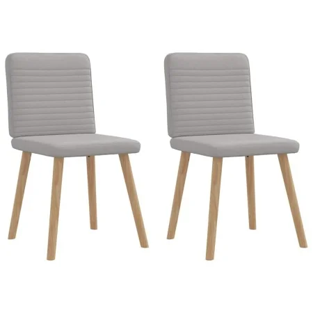 Sillas de comedor 2 uds tela gris nube von , Essstühle - Ref: Foro24-4101153, Preis: 103,24 €, Rabatt: %