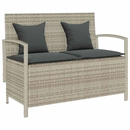 Banco de jardín con almacenaje y cojín gris claro von , Gartenbänke - Ref: Foro24-4104216, Preis: 208,27 €, Rabatt: %