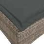 Sofá de jardín reclinable con cojines en forma de L gris by , Outdoor sofas - Ref: Foro24-4108240, Price: 390,82 €, Discount: %