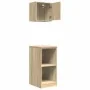 Armarios 2 uds para garaje madera de ingeniería roble sonoma by , Armarios industriales - Ref: Foro24-3328271, Price: 80,02 €...