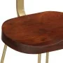 Taburetes de barra 2 uds 49x43x88 cm madera maciza de mango von , Küchenhocker - Ref: Foro24-4013519, Preis: 152,86 €, Rabatt: %