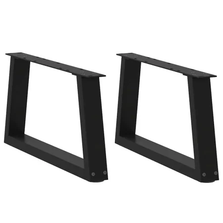 Patas para mesa de comedor forma V 2 uds negro 50x(30-31,3) cm von , Tischbeine - Ref: Foro24-4012528, Preis: 56,71 €, Rabatt: %