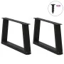 Patas para mesa de comedor forma V 2 uds negro 50x(30-31,3) cm von , Tischbeine - Ref: Foro24-4012528, Preis: 56,71 €, Rabatt: %