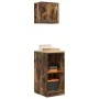 Armarios 2 uds para garaje madera ingeniería roble ahumado von , Armarios industriales - Ref: Foro24-3328273, Preis: 79,70 €,...