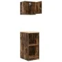 Armarios 2 uds para garaje madera ingeniería roble ahumado von , Armarios industriales - Ref: Foro24-3328273, Preis: 79,70 €,...