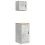 Armarios 2 uds para garaje madera de ingeniería ris hormigón von , Armarios industriales - Ref: Foro24-3328299, Preis: 84,48 ...