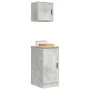 Armarios 2 uds para garaje madera de ingeniería ris hormigón von , Armarios industriales - Ref: Foro24-3328299, Preis: 84,48 ...