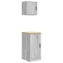 Armarios 2 uds para garaje madera ingeniería gris sonoma von , Armarios industriales - Ref: Foro24-3328301, Preis: 87,02 €, R...
