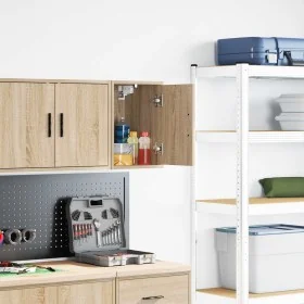 Armario de pared para garaje madera de ingeniería roble sonoma by , Armarios industriales - Ref: Foro24-860611, Price: 29,00 ...