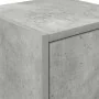 Armario de pared para garaje madera de ingeniería gris hormigón von , Armarios industriales - Ref: Foro24-860613, Preis: 29,0...