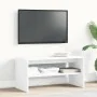 Mueble para TV madera contrachapada blanco 80x40x40 cm de , Muebles TV - Ref: Foro24-859109, Precio: 42,28 €, Descuento: %