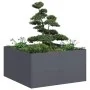 Jardinera de acero laminado en frío antracita 80x80x40 cm de , Maceteros y jardineras - Ref: Foro24-860740, Precio: 79,34 €, ...