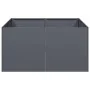 Jardinera de acero laminado en frío antracita 80x80x40 cm de , Maceteros y jardineras - Ref: Foro24-860740, Precio: 79,34 €, ...