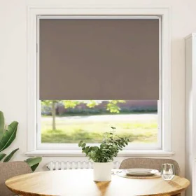 Estor Enrollable Opaco Color Café 100x150 cm Tela Ancho 95,7cm by , Blinds and blinds - Ref: Foro24-4010998, Price: 20,21 €, ...