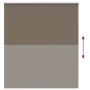 Estor Enrollable Opaco Color Café 140x150 cm Tela Ancho 136,6cm by , Blinds and blinds - Ref: Foro24-4011006, Price: 27,59 €,...