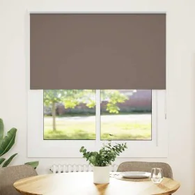 Estor Enrollable Opaco Color Café 135x175 cm Tela Ancho 131,6cm by , Blinds and blinds - Ref: Foro24-4011031, Price: 25,23 €,...