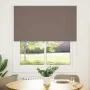 Estor Enrollable Opaco Color Café 135x175 cm Tela Ancho 131,6cm by , Blinds and blinds - Ref: Foro24-4011031, Price: 25,23 €,...