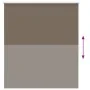 Estor Enrollable Opaco Color Café 135x175 cm Tela Ancho 131,6cm by , Blinds and blinds - Ref: Foro24-4011031, Price: 25,23 €,...