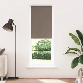 Estor Enrollable Opaco Color Café 80x210cm Tela Ancho 75,7cm by , Blinds and blinds - Ref: Foro24-4011046, Price: 25,11 €, Di...
