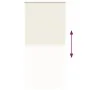 Estor Enrollable Opaco Blanco Roto 110x230cm Tela Ancho 105,7cm by , Blinds and blinds - Ref: Foro24-4011728, Price: 25,81 €,...