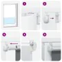 Estor Enrollable Opaco Blanco Roto 110x210cm Tela Ancho 105,7cm von , Jalousien und Jalousien - Ref: Foro24-4011702, Preis: 3...