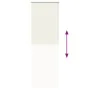 Estor Enrollable Opaco Blanco Roto 75x230cm Tela Ancho 70,7cm von , Jalousien und Jalousien - Ref: Foro24-4011721, Preis: 25,...