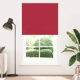 Estor Enrollable Opaco Rojo 140x210 cm Tela Ancho 136,6 cm by , Blinds and blinds - Ref: Foro24-4011838, Price: 27,72 €, Disc...