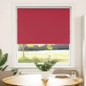 Estor Enrollable Opaco Rojo 100x175 cm Tela Ancho 95,7 cm by , Blinds and blinds - Ref: Foro24-4011804, Price: 20,34 €, Disco...