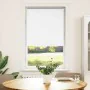 Estor Enrollable Opaco Blanco 80x130 cm Tela Ancho 75,7 cm de , Persianas y estores - Ref: Foro24-4011878, Precio: 20,40 €, D...