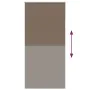 Estor Enrollable Opaco Color Café 110x230cm Tela Ancho 105,7cm von , Jalousien und Jalousien - Ref: Foro24-4011078, Preis: 24...