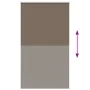 Estor Enrollable Opaco Color Café 140x230cm Tela Ancho 136,6cm von , Jalousien und Jalousien - Ref: Foro24-4011084, Preis: 30...