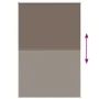 Estor Enrollable Opaco Color Café 150x230cm Tela Ancho 146,6cm by , Blinds and blinds - Ref: Foro24-4011086, Price: 32,65 €, ...