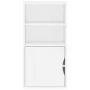 Mueble auxiliar ODDA blanco 40x24x79 cm madera maciza de pino by , Sideboards - Ref: Foro24-4103596, Price: 58,14 €, Discount: %